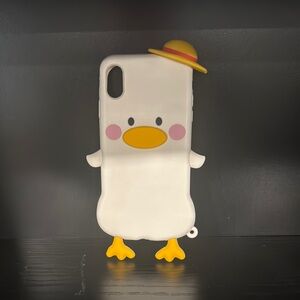 Cute Duck iPhone Case with Hat